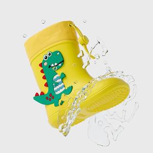 <span class=keywords><strong>Bottes</strong></span> de pluie pour enfants en EVA, chaussures imperméables pour enfants, antidérapantes, imprimé animal mignon, chaussures d'extérieur pour bébé et tout-petit - Product Image 3