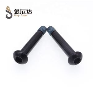 नीले गोंद के साथ अनुकूलित बोल्ट M1.6-M12 SUS304 ब्लैक जिंक स्टील पैन मेटल स्क्रू हेक्सागोन सॉकेट हेड मशीन स्क्रू - Product Image 4