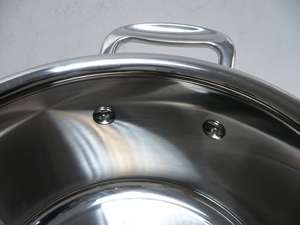 หม้อปรุงอาหารสแตนเลสสตีลพรีเมี่ยมซีรีส์สไตล์วินเทจพร้อมฝาหม้อแบบย้อนยุคสำหรับทำอาหารที่คิดถึง - Product Image 4