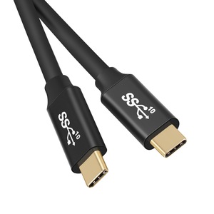 Type C To Type C <b>Cable</b> 100W 10Gbps PD Fast <b>Charging</b> Data Transfer Black PVC Copper Conductor - Product Image 5