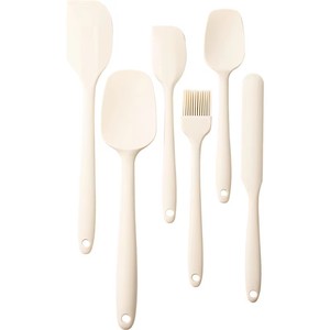 Chịu Nhiệt Silicone Spatula Set linh hoạt cấp thực phẩm cao su silicon nhà bếp nấu ăn Baking <span class=keywords><strong>scraper</strong></span> cho không dính Cookware Set - Product Image 1