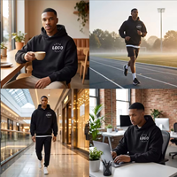 Sweat à capuche surdimensionné personnalisé pour homme, 100 % coton, 400, 420, 450 g/m², imprimé, grande taille, streetwear