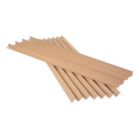 Film étirable pour palettes et protections d'angle en forme de L, 100 % recyclable, largeur de 2 pouces