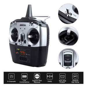 Radiolink T8FB 8 canales 2,4G controlador de Radio receptor R8EF transmisor remoto <span class=keywords><strong>RC</strong></span> FPV Race Drone ala fija avión Quadcopter - Product Image 4