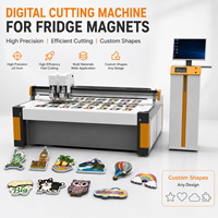 Máquina de Corte Vibratoria CNC Digital para Imanes de Refrigerador, Láminas Magnéticas, Pegatinas, Espuma y Formas Personalizadas