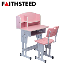 Scrivania <span class=keywords><strong>per</strong></span> Bambini di Alta Qualità Regolabile in Altezza con Cassetto e Libreria, Set Tavolo e <span class=keywords><strong>Sedia</strong></span> da Studio <span class=keywords><strong>per</strong></span> Bambini - Product Image 5