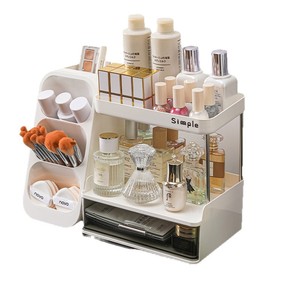 Multifunctional Cosmetic Storage <b>Box</b> With Drawers Large Capacity Desktop Organizer For <b>Makeup</b> And Skincare Products - Product Image 4
