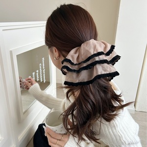 <strong>2025</strong> Elegant Hair Scrunchies Women <strong>Girls</strong> Elastic Hair Rubber Bands Accessories Tie Hair Ring Rope Headdress Headwear Ornament - Product Image 1