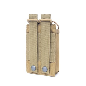Pochette de rangement modulaire pour radio en Oxford haute densité 1000D, avec fermeture à cordon, sac de transport tout temps pour la randonnée en extérieur et la nature sauvage - Product Image 5