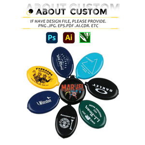 Wholesale <b>Keyring</b> Coin Pouch Plastic PVC Silicone Squeezes Coin Purse With Keychain Custom Blank Rubber Coin Case With LOGO - Product Image 3