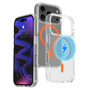 Funda Magnética Resistente para iPhone 15 Pro Max, Carcasa Gruesa de TPU y PC, Compatible con Carga Inalámbrica, Antigolpes para iPhone 17/16/15 - Product Image 5