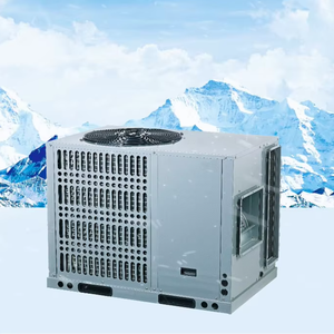 เครื่องปรับอากาศแบบแพ็คเกจสำหรับติดตั้งบนหลังคา ขนาด 5-30 ตัน 60Hz ใช้สารทำความเย็น R410a สำหรับโรงแรม พร้อมมอเตอร์แบบ Core และระบบระบายอากาศแบบ Louvered สำหรับระบบ HVAC บนหลังคา - Product Image 1