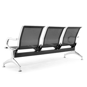 Sillas de espera Yijiahao, electrochapadas, fila de 5 asientos con pasamanos para uso público en aeropuertos y hospitales - Product Image 5