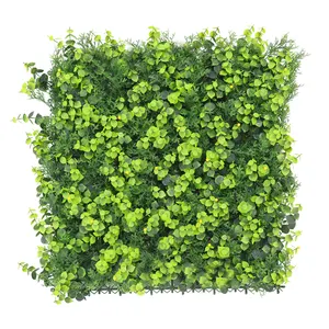 P201 سياج خشب البقس الاصطناعي، غطاء نباتي أخضر، جدار عشبي مع لوح أخضر للشرفة، غطاء حماية للخصوصية