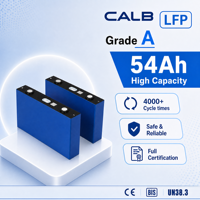 Batterie CALB L194F54 3.2V 54Ah LiFePO4, cellule à charge rapide 4C, 4000 cycles, qualité A, vente en gros directe d'usine