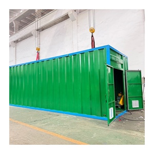 Sistema de Tratamiento de Aguas Residuales Industriales a Gran Escala de 20m3/hr / Planta de Tratamiento de Aguas Residuales MBR en Contenedor de 40 pies, 5t - Product Image 1