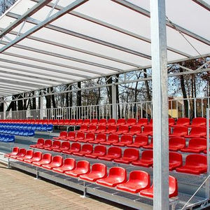 Gradins portables chaise de sport extérieure temporaire en métal - Product Image 1