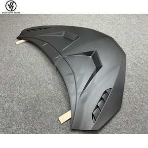 Matte Dry Carbon Fiber Hood <b>Bonnet</b> For Lamborghini Revuelto Duke Style Bumper - Product Image 5