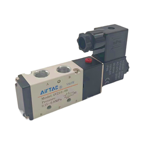Válvula 4V210-08 G1/4 DC24V Electroválvula 220V Válvula solenoide neumática - Product Image 6