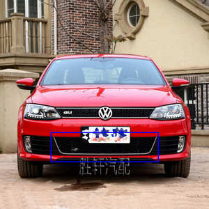 ตะแกรงกันชนหน้าล่าง Volkswagen แบบรังผึ้ง วัสดุพลาสติก ABS สีแดง เงิน ดำ รุ่นปี 2012-2014 Sagitar Jetta GLI - Product Image 5
