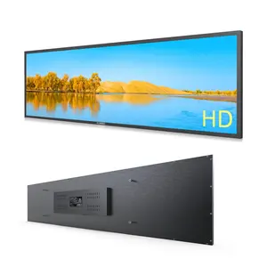 Visign siêu rộng màn hình Kệ 23.1inch 37inch 49inch đôi hai mặt hẹp Khung vòng góc LCD kệ màn hình cho quảng cáo