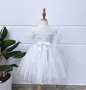 Cao Cấp Tùy Chỉnh Ngắn Công Chúa Ăn Mặc Cho Cô Gái Dễ Thương Trái Tim Phía Trước Lướt Ăn Mặc Odm Cung Cấp Cho Trẻ Em - Product Image 4