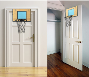 <span class=keywords><strong>Canestro</strong></span> da <span class=keywords><strong>basket</strong></span> in <span class=keywords><strong>legno</strong></span> personalizzato per bambini, da interno, con cesto portabiancheria e portaoggetti per giocattoli da camera - Product Image 6