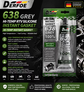 ปะเก็นซิลิโคน638 85G,เครื่องทำปะเก็นและปะเก็นซีล999 Dirol Gum Silicona Para Ventanas Marca Forcebond - Product Image 4