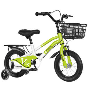 Bicicleta Infantil Viccabe de 12, 14, 16 y 18 Pulgadas, de Aleación de Aluminio, con Ruedas de Entrenamiento, para Niños de 2, 4, 6, 8 y 10 Años - Product Image 1