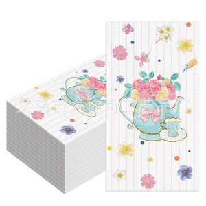 Servilletas de Papel Rectangulares de 2 Capas Desechables Impresas para Fiestas de Cumpleaños - Product Image 1