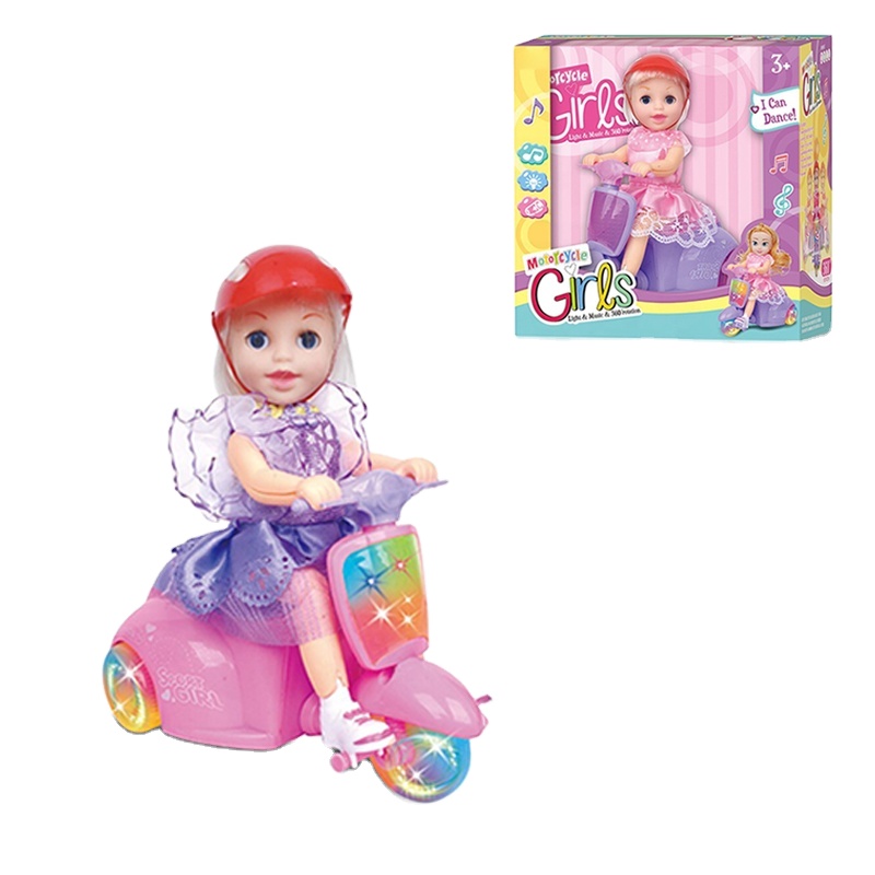 Mini Triciclo De Hierro Para Casa De Muñecas – Decoración Escala 1:12, Detalle Realista, Rojo, Accesorio Para Muebles De Muñecas