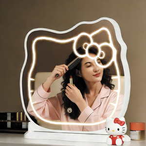 <span class=keywords><strong>Espejo</strong></span> <span class=keywords><strong>de</strong></span> Maquillaje <span class=keywords><strong>LED</strong></span> <span class=keywords><strong>con</strong></span> Diseño <span class=keywords><strong>de</strong></span> <span class=keywords><strong>Hello</strong></span> <span class=keywords><strong>Kitty</strong></span>, <span class=keywords><strong>Espejo</strong></span> <span class=keywords><strong>LED</strong></span> <span class=keywords><strong>con</strong></span> Luces para Dormitorio y Baño, Brillo Personalizable - Product Image 4