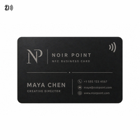 Carte NFC Métallique de Luxe Personnalisée, Carte d'Information Véhicule, Carte Intelligente RFID avec Logo de Marque Personnalisé, Vente en Gros