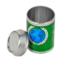 Scatola in Latta Personalizzata a Forma di Cola per Confezioni Regalo, Contenitore in Metallo per Biancheria Intima, Magliette, Asciugamani, Calzini, Barattolo in Metallo a Forma di Lattina di Birra