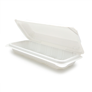 asian dim sum eco friendly biodegradable disposable takeaway packaging clamshell sushi to go box