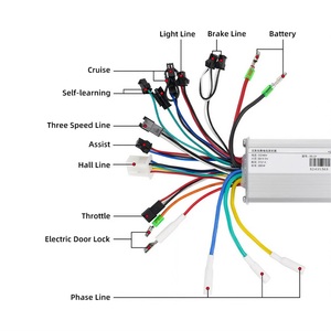 Kit de motor de cubo motorizado de 36V 48V y 14.5 pulgadas con alto par y baja velocidad para carro de mano y carrito - Product Image 4