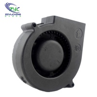 Ventilateur axial haute température 12V, haute vitesse, faible bruit, 9733, sans balais, double roulement à billes, 2 broches, 3 broches, alimentation électrique, OEM/ODM