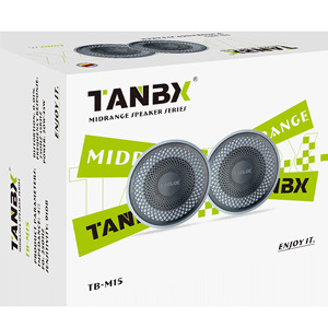 Altavoz para Auto TANBX M15 de 3 Pulgadas, Rango Medio, Aleación de Aluminio, Gris, 4 Ohmios, Respuesta de Frecuencia de 250-15kHz - Product Image 3