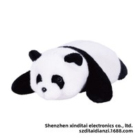 Peluche interactive éducative en fibre de polyester, saveur orchidée, adorable, connectée à l'IA et contrôlée par application, pour Panda de 5 mois