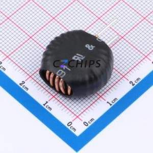 Inductor de Anillo de Color / Inductor de Orificio Pasante XR068125TS101MV1L, Componente de Orificio Pasante THT, 22.3x11.5mm 100uH 10% 5A - Product Image 1