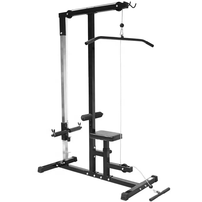 Home Workout Fitness Exercise Multi Gym Lat Pull Down Machine Strength Training Squat Rack