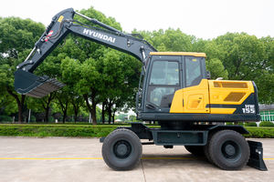 China Escavadeira De Rodas 15T 0.58m3 HW155 HW150 HW150N 16T <span class=keywords><strong>0.6m3</strong></span> 0.65m3 Escavadeira Hidráulica - Product Image 3