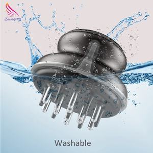 Peine dorado de cepillo de dientes anchos champú <span class=keywords><strong>para</strong></span> el cabello personalizado <span class=keywords><strong>para</strong></span> masaje del cuero cabelludo alivio de la pérdida de cabello <span class=keywords><strong>para</strong></span> el crecimiento del cuero cabelludo Calvo de los fabricantes - Product Image 3