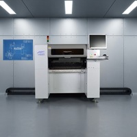 Máquina de Posicionamiento Visual de Alta Estabilidad con 80 Alimentadores y Servomotor para Línea de Ensamblaje de Luces LED