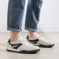 Nouvelles chaussures plates en cuir véritable pour hommes, style trainer allemand, grandes tailles, baskets décontractées respirantes
