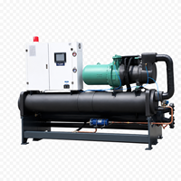 Refroidisseur de fluides industriels de type à vis, refroidisseur à eau avec compresseur et pompe pour équipements de réfrigération et d'échange de chaleur