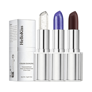 Lápiz Labial Mineral HelloKiss que Cambia de Color 3.5g, Barra Hidratante con Brillo, Estilo Moderno y a la Moda - Product Image 1