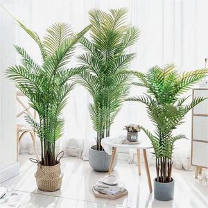 Paradise Palm Extérieur Intérieur Maison Ornementale Petit Grand Grand Faux Plante en <span class=keywords><strong>Pot</strong></span> Arbre Artificiel kwai Palmier Plantes à Vendre - Product Image 3