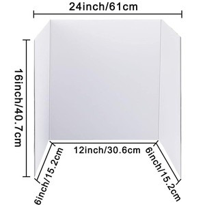 Hot Selling <strong>White</strong> Corrugated <strong>Paper</strong> Three Fold Poster Board Science Expo School <strong>Project</strong> Corrugated Cardboard - Product Image 4