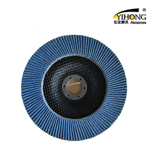 <span class=keywords><strong>5</strong></span> inch Concial disco flap <span class=keywords><strong>de</strong></span> fibra 125x22 grano <span class=keywords><strong>60</strong></span> en Yihong Abrasivos tela economic zirconium tu marca T29 - Product Image 2